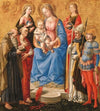 Madonna and Child with Six Saints