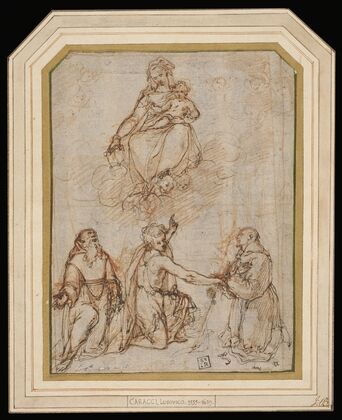 Madonna and Child with SS. Benedict, John the Baptist and Francis (circa 1595-1598)