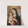 Madonna and Child with St. Catherine of Siena, Saint Anthony of Padua and Angels by Matteo di Giovanni