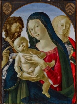 Madonna And Child With St. John The Baptist And St. Mary Magdalene