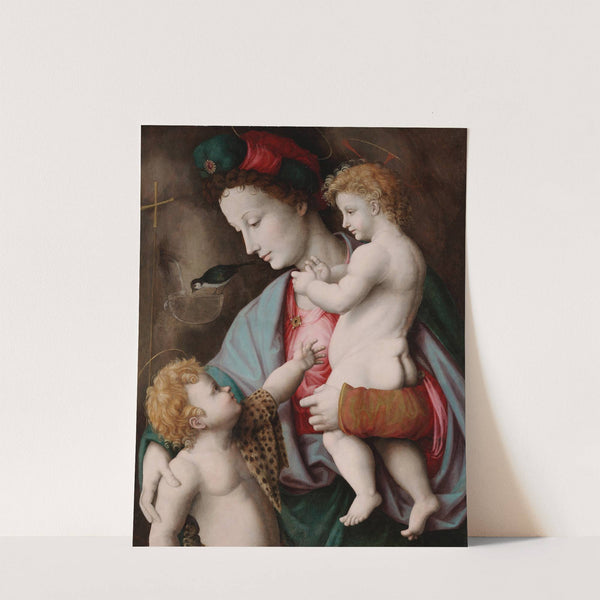 Madonna and Child with St. John the Baptist by Bacchiacca