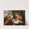 Madonna And Child With St. Ludwig Of Toulouse by David Teniers The Younger
