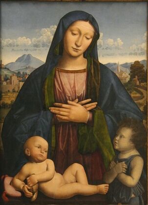 Madonna and Child with the Infant Saint John the Baptist (early 16th century)