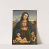 Madonna and Child with the Infant Saint John the Baptist (early 16th century) by Antonio Rimpatta