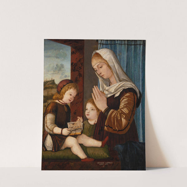 Madonna and Child with the Infant St. John by Vittore Carpaccio