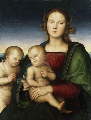 Madonna and Child with the Infant St. John (1495-1500)