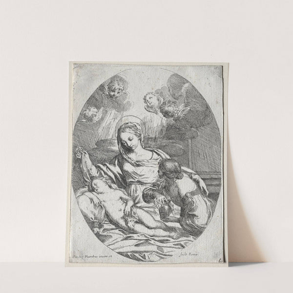 Madonna and Child with the Magdalen (c. mid-1600s) by Carlo Maratti