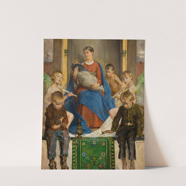 Madonna and Children by Jacek Malczewski