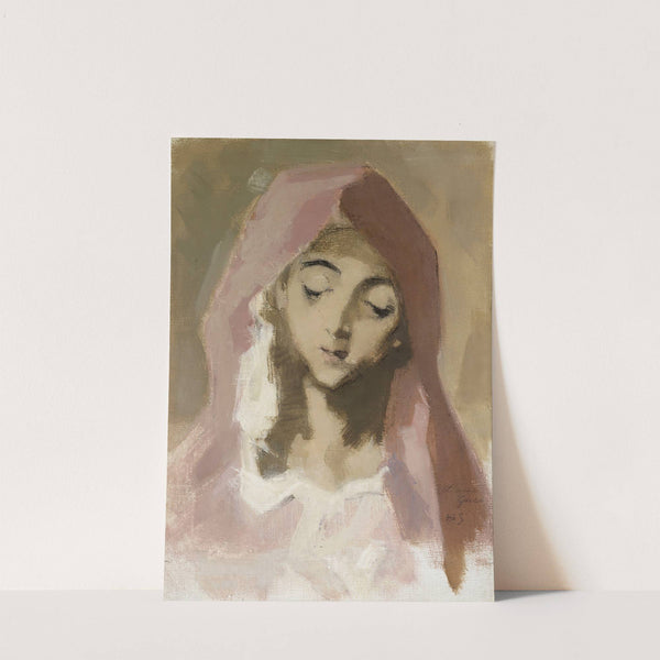 Madonna de la Charité, after El Greco by Helene Schjerfbeck