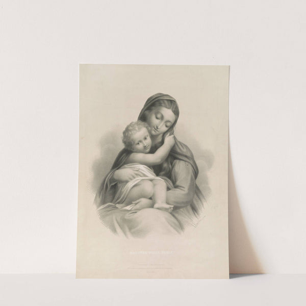 Madonna della Scala (1859) by John H. Bufford's & Sons