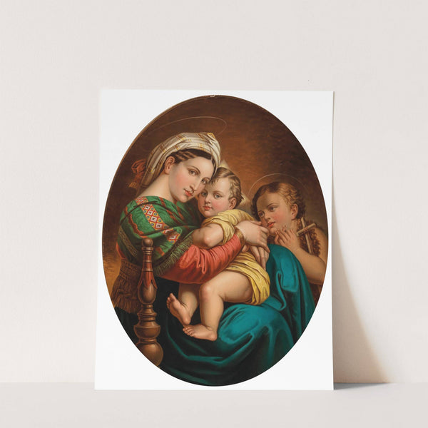 Madonna Della Sedia (19th Century) by Follower of Raphael