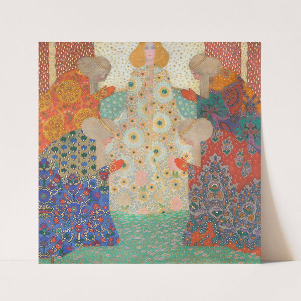 Madonna E Quattro Evangelisti by Vittorio Zecchin