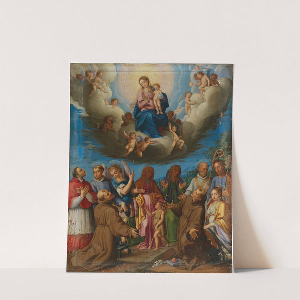 Madonna in Glory with Saints by Giovanni Losardi