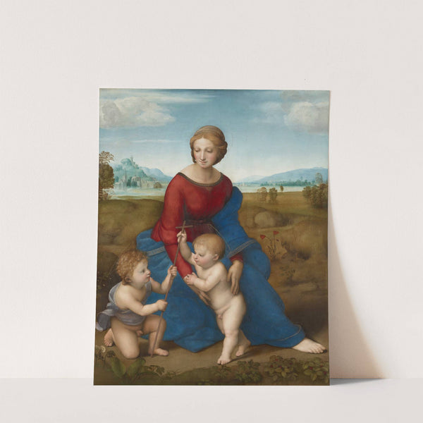 Madonna In The Meadow by Raphael