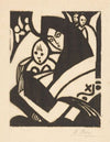Madonna met kind tegen wang Moeder met kind (1919)