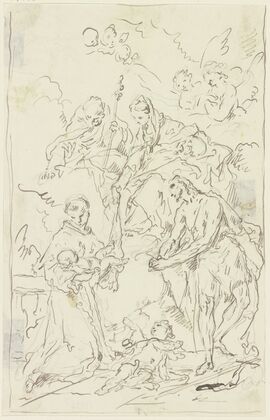 Madonna mit den Heiligen Joseph, Antonius von Padua und Johannes dem Täufer