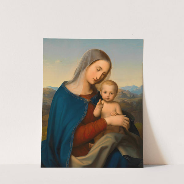 Madonna mit Kind by Leopold Kupelwieser