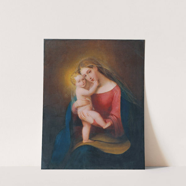 Madonna mit Kind by Franz Schrotzberg