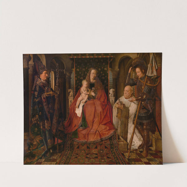 Madonna Surrounded by Saint George, Saint Donatianus of Reims and the Donor Canon Van der Paele by Jan van Eyck