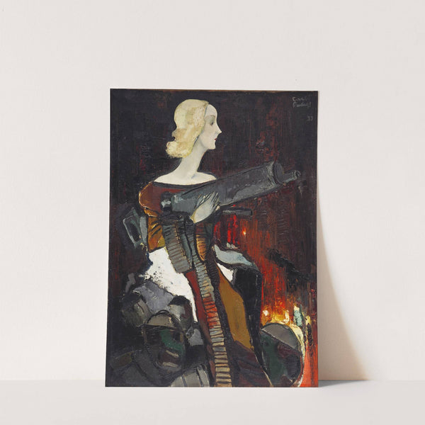 Madonna with a Machine Gun by Kārlis Padegs