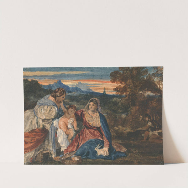 Madonna with a Rabbit by William Callow