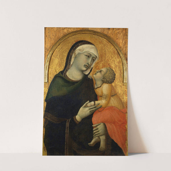 Madonna with Chid by Pietro Lorenzetti