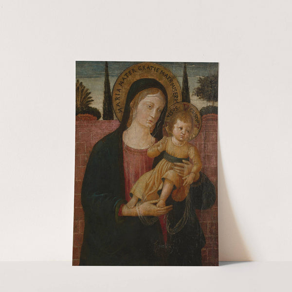 Madonna with Child by Benozzo Gozzoli
