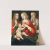 Madonna with Child and Saints John the Baptist and Girolamo by Andrea del Brescianino