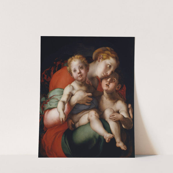 Madonna with Child and the young Saint John by Pontormo (Jacopo Carucci)