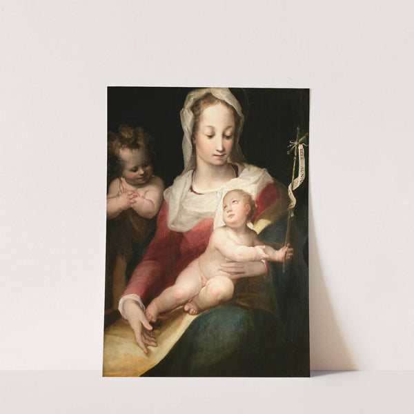 Madonna with Child and Young Saint John by Alessandro Casolani