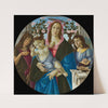 Madonna with Child, St. John the Baptist and Angel by Sandro Botticelli