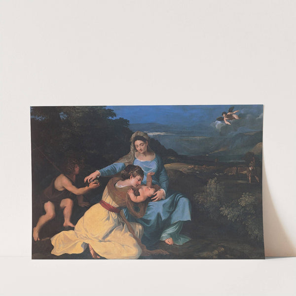 Madonna with the Child, Saint Catherine and Saint John by Pietro da Cortona