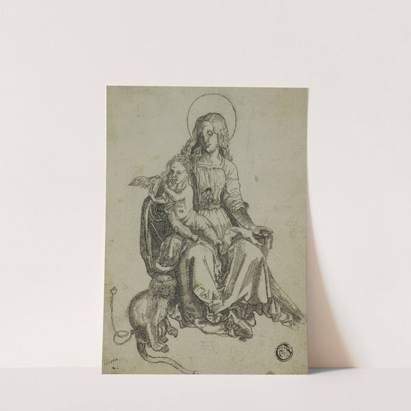 Madonna with the Monkey by After Albrecht Dürer