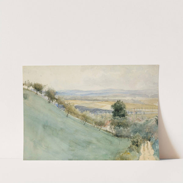 Mäenrinne Montbéliardista (1888) by Albert Edelfelt