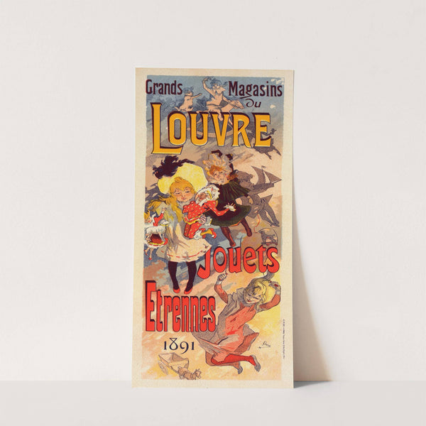 Magasins Du Louvre (1899) by Jules Chéret