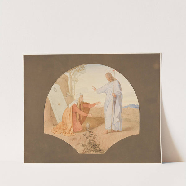 Magdalena am Ostermorgen – Selig die Trauernden (1837-1838) by Eduard von Steinle