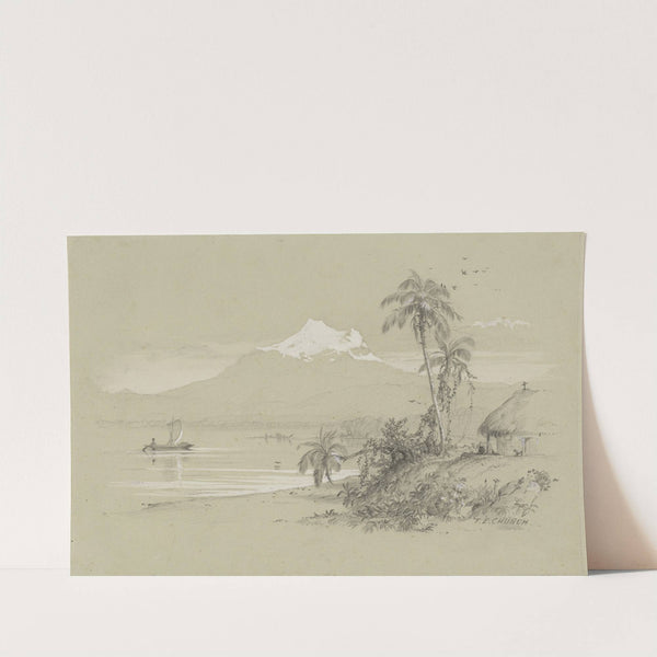 Magdalena River, New Granada, Equador (1853) by Frederic Edwin Church