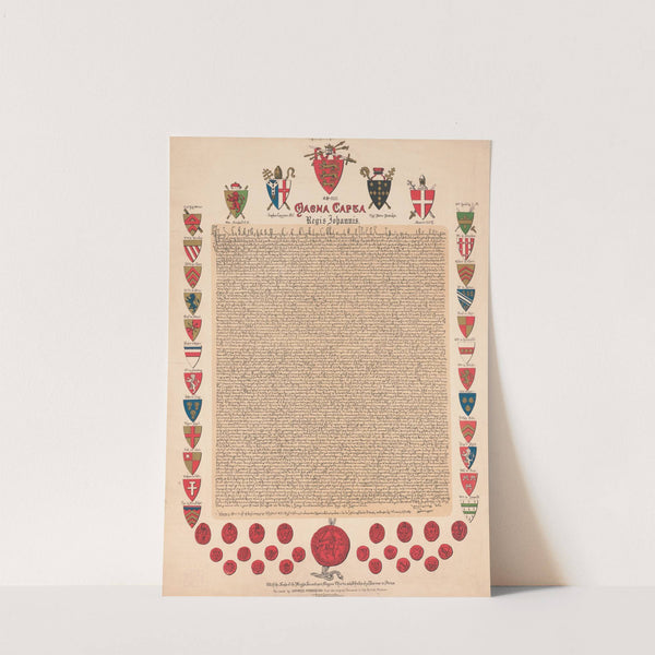 Magna Carta (1894) by W. Rear