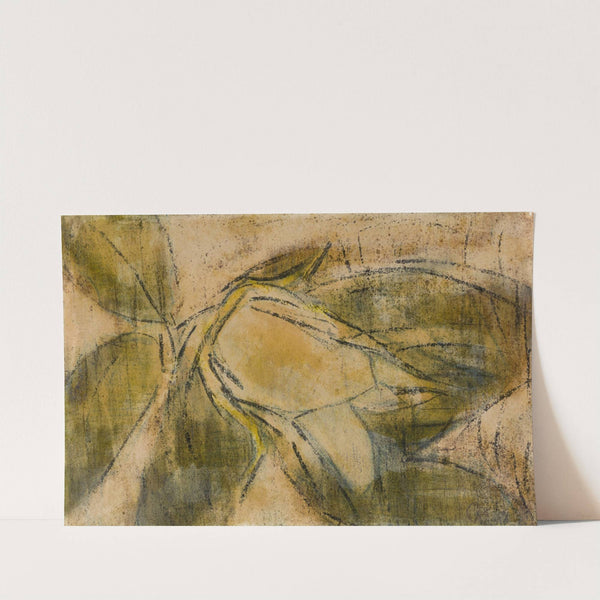 Magnolia Bud (1937) by Christian Rohlfs