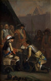 Magnus Stenbock Surrenders The Fortress Of Tønningen To Frederik IV In 1714 (1785)