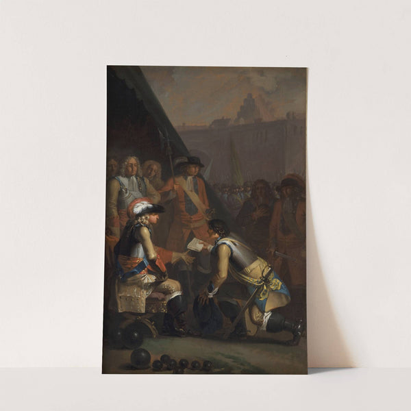 Magnus Stenbock Surrenders The Fortress Of Tønningen To Frederik IV In 1714 (1785) by Nicolai Abildgaard