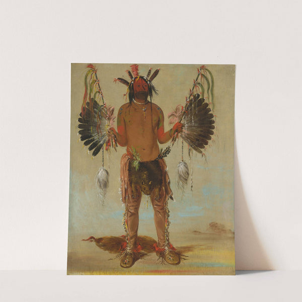 Mah-Tó-He-Ha, Old Bear, a Medicine Man by George Catlin