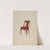 Mahogany chair by James M. Lawson