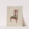 Mahogany Chair by Edward L. Loper