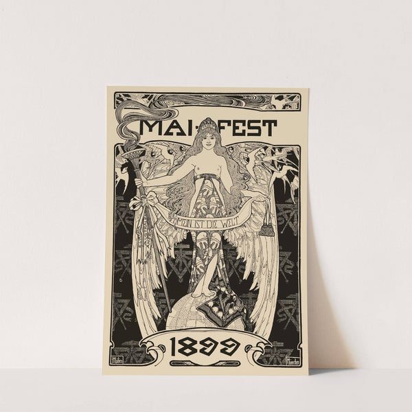 Mai Feier (1899) by Ephraim Moses Lilien