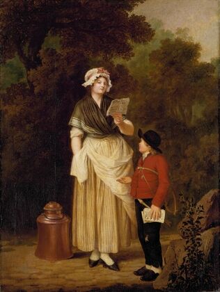 Maid Buying a Love-Ditty