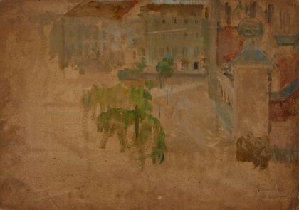 Main Market Square in Krakow – Fragment of a Street