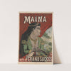 Maïna sera un grand succès affiche (1900) by Th. Dupuy & Fils