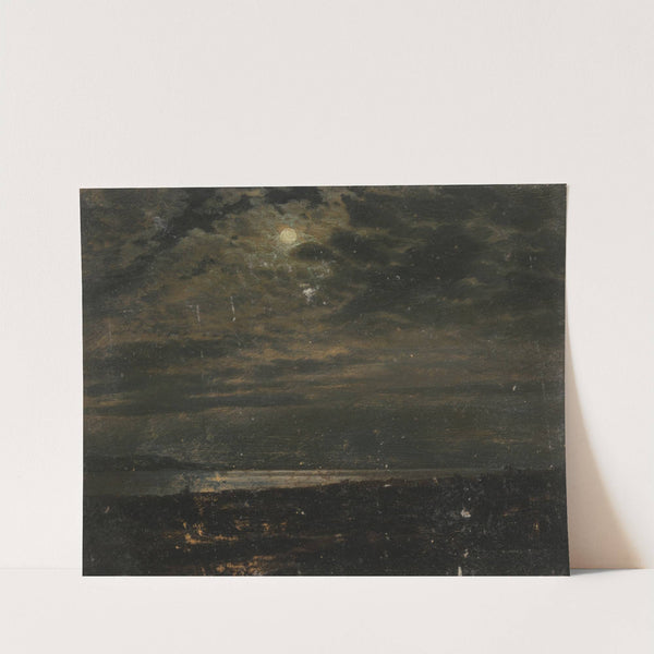 Maine Coast, moonlight (1845–55) by Frederic Edwin Church