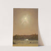 Maine sunset (1855–65) by Frederic Edwin Church